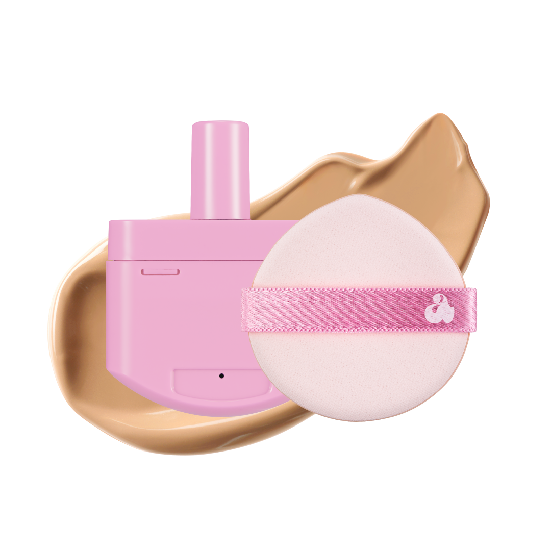 Don't Touch Glass Pink Cushion RE-FEEL 27N Limpid (+ Puff)