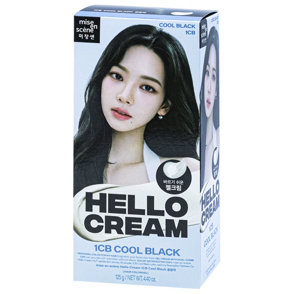 Miseenscene Hello Cream 1CB Cool Black