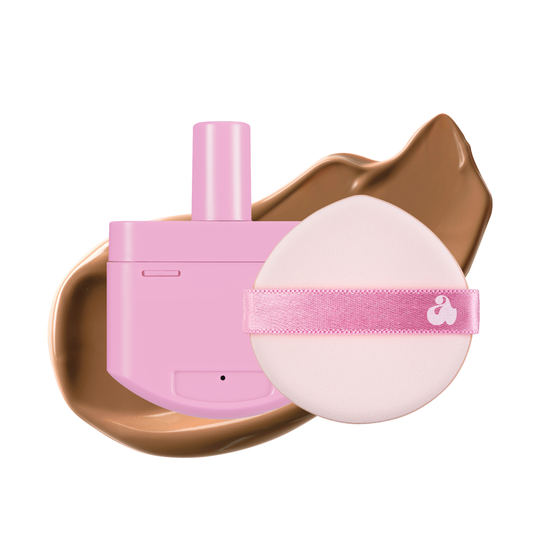 Don't Touch Glass Pink Cushion RE-FEEL 40N Bake (+ Puff)