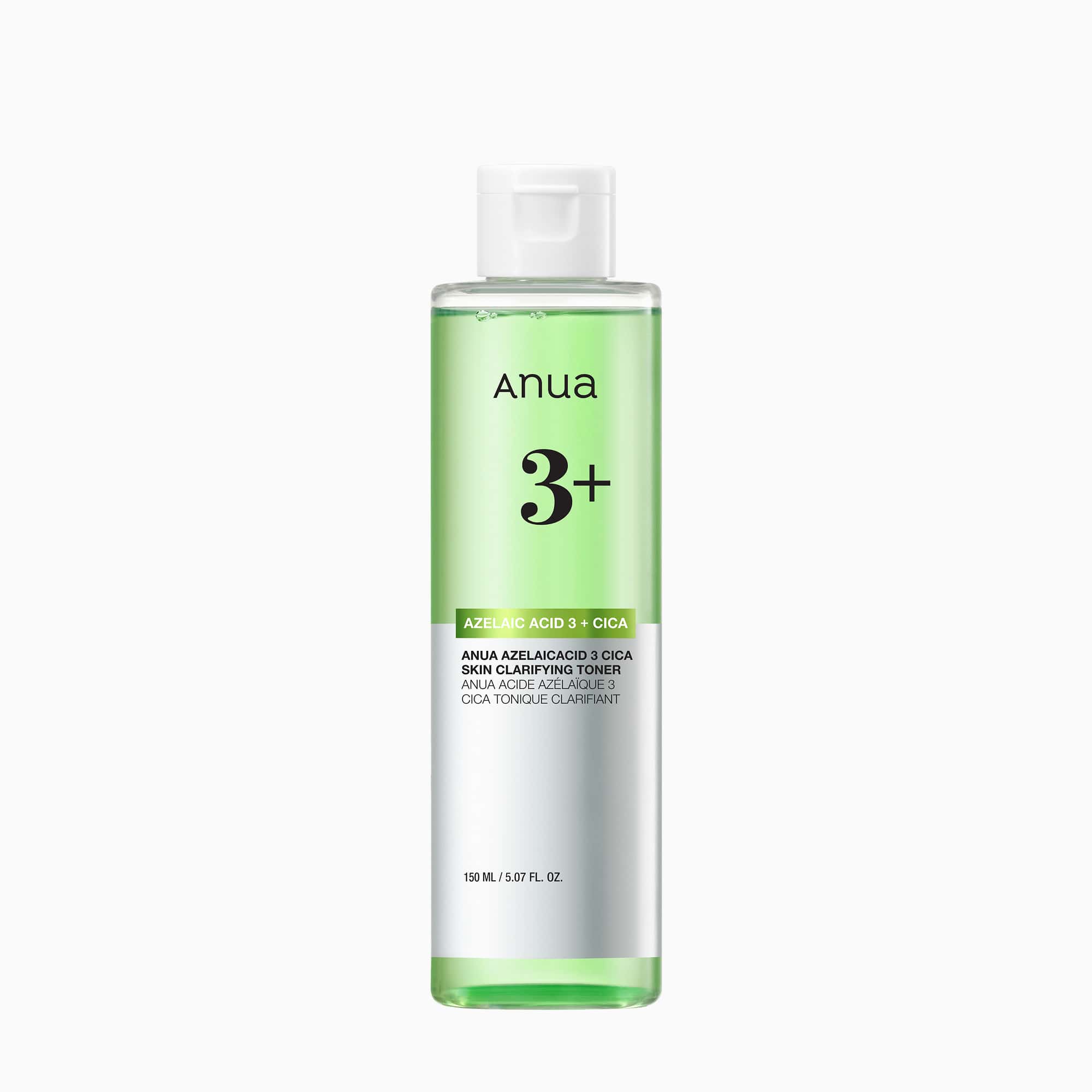 ANUA AZELAIC ACID 3 CICA SKIN CLARIFYING TONER 250ml