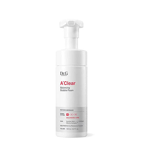 DR.G A'CLEAR BALANCING BUBBLE FOAM 150ML_2021