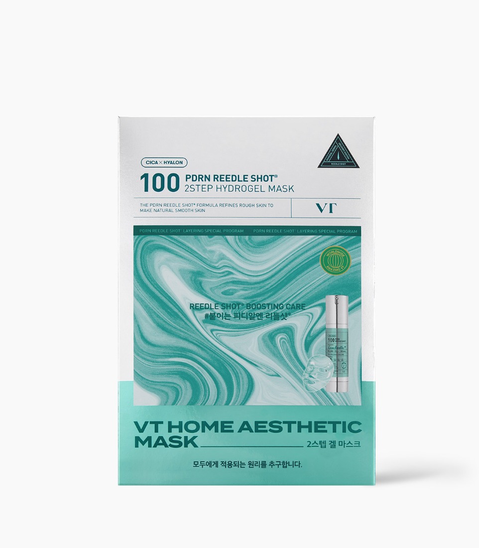 VT PDRN REEDLE SHOT 100 2STEP HYDROGEL MASK (5EA)
