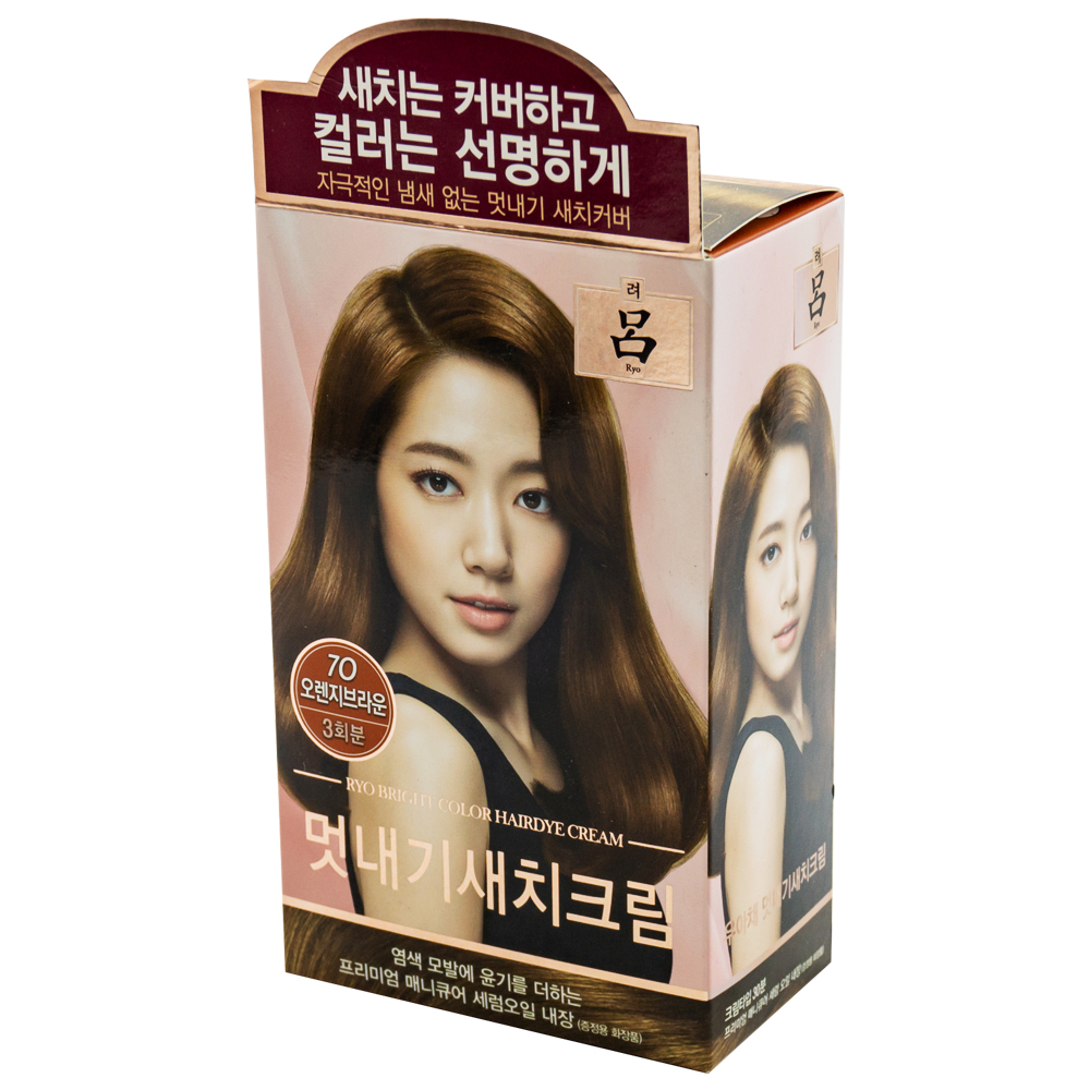 Ryo Uachae Bright Color Hairdye Cream_Orange Brown