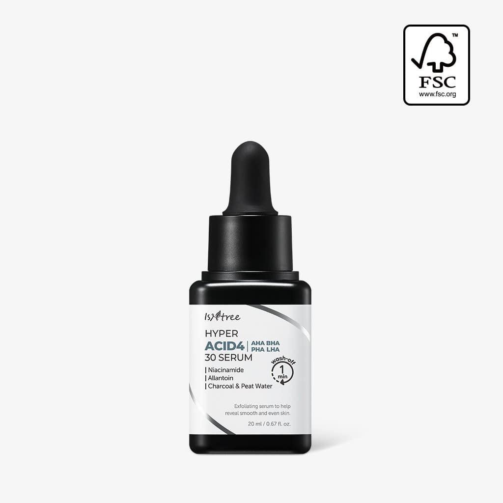 ISNTREE HYPER ACID4 AHA BHA PHA LHA 30 SERUM 20ml