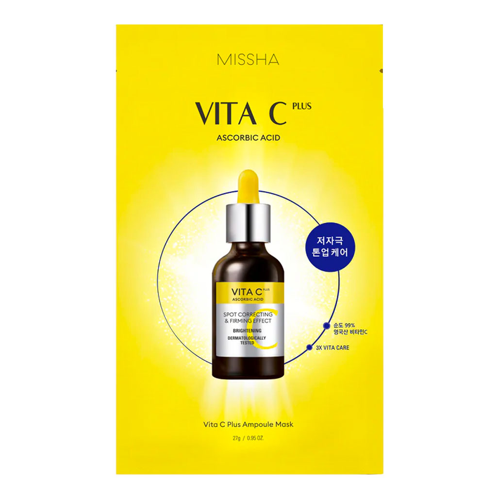 MISSHA VITA_C_AMPOULE_MASK_(27ML)