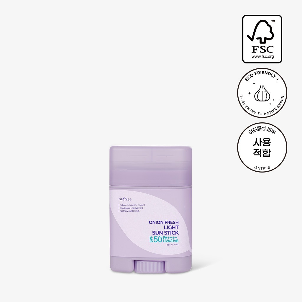 ISNTREE ONION FRESH LIGHT SUN STICK 22g