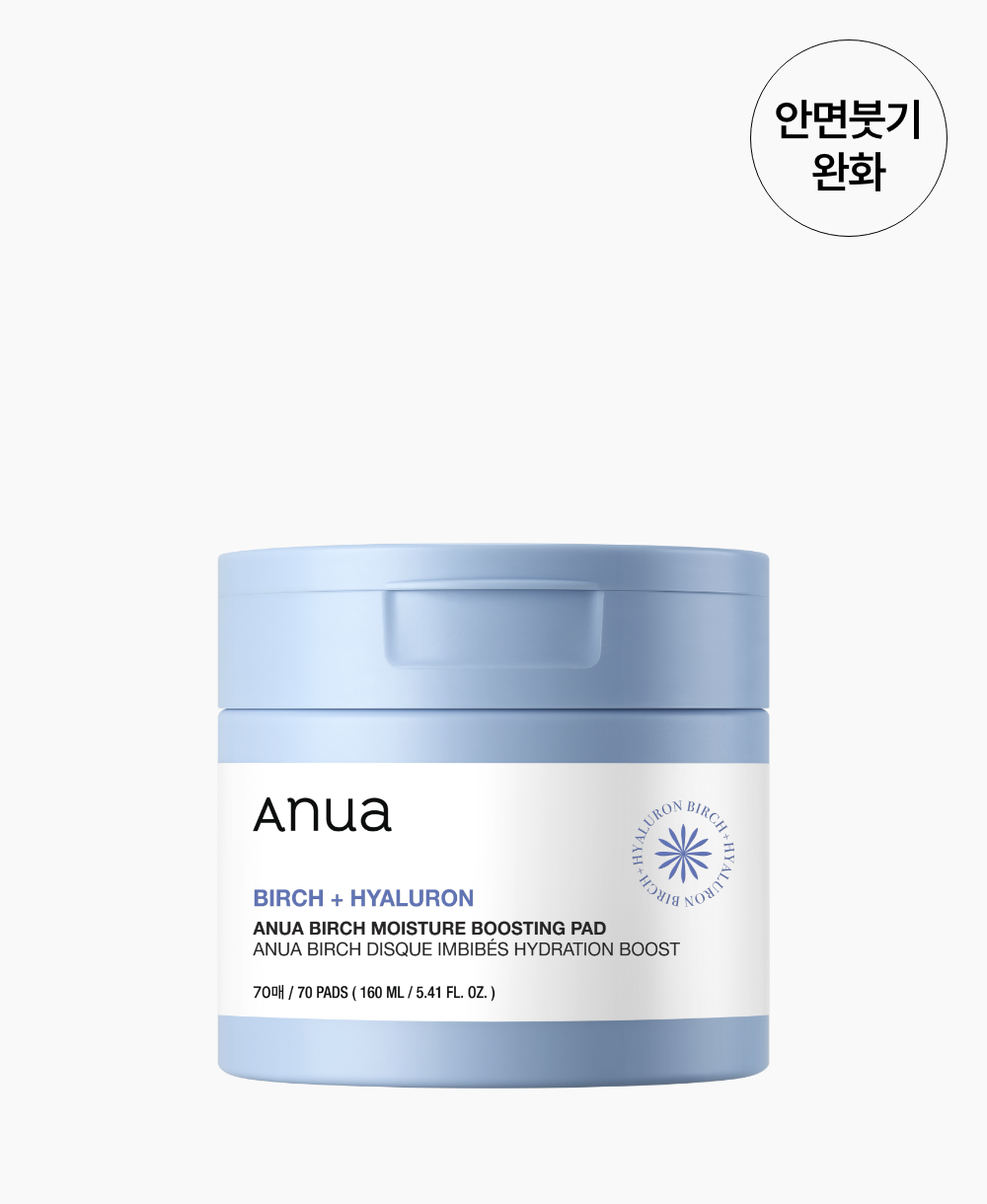 ANUA BIRCH MOISTURE BOOSTING PAD 160ml (70EA)