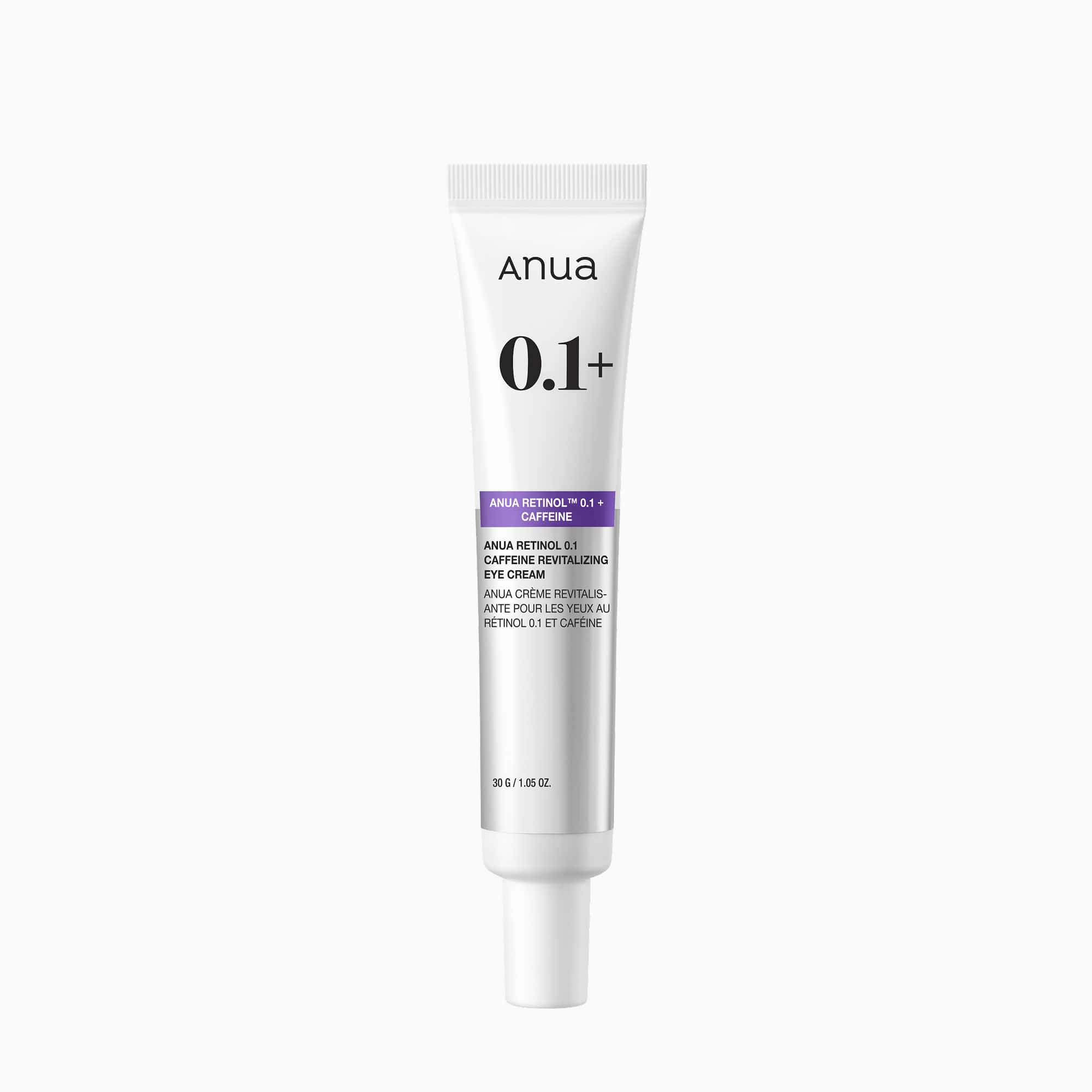 ANUA RETINOL 0.1 CAFFEINE REVITALIZING EYE CREAM (30g)