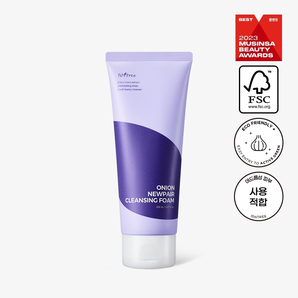 ISNTREE ONION NEWPAIR CLEANSING FOAM 150ml