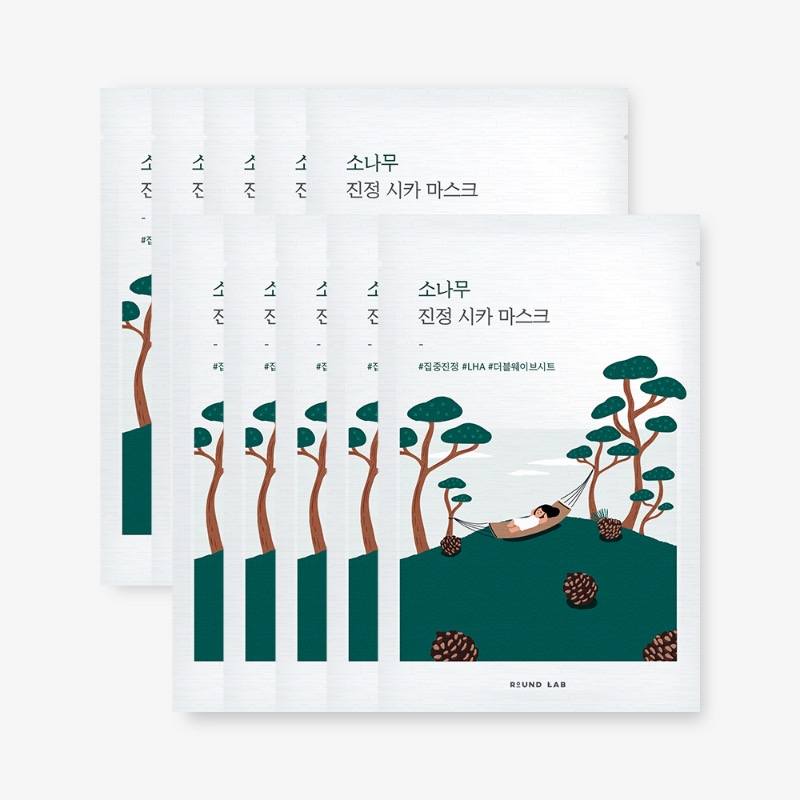 PINE CALMING CICA MASK_27ml (10ea)