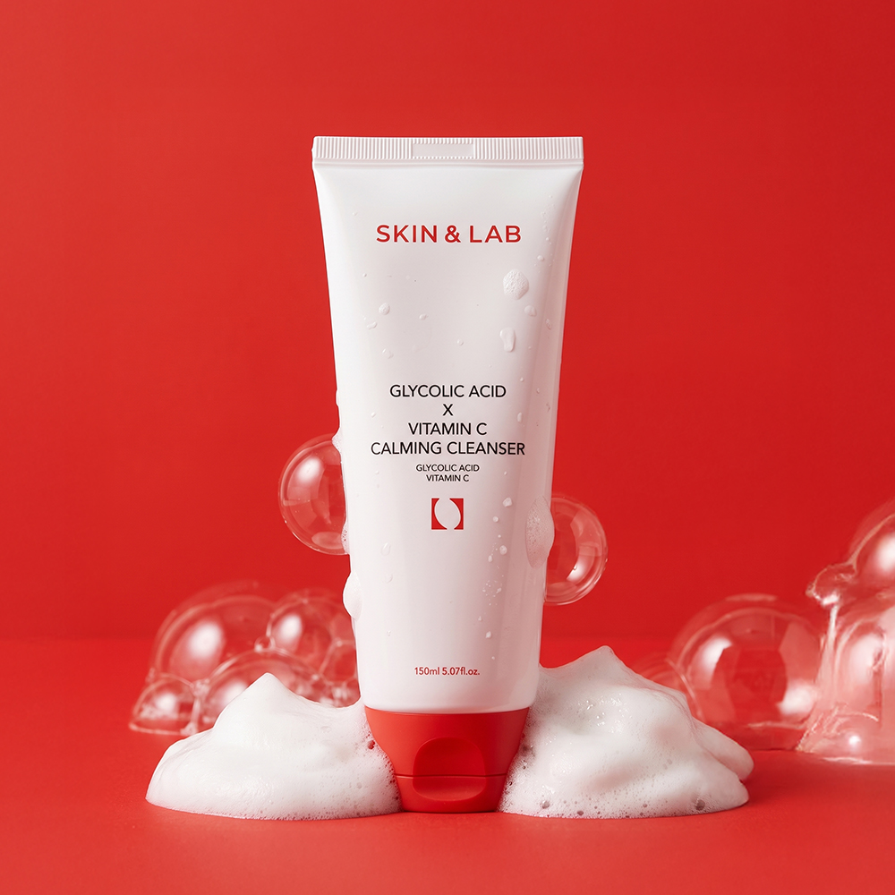 SKIN&LAB GLYCOLIC ACID X VITAMIN C CALMING CLEANSER 150ml