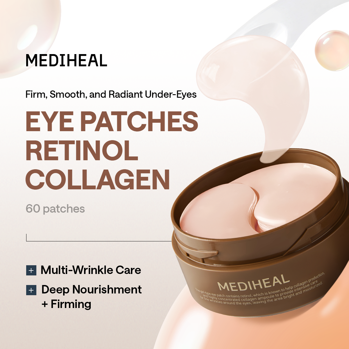 MEDIHEAL Retinol Collagen Eye Ampoule Patch