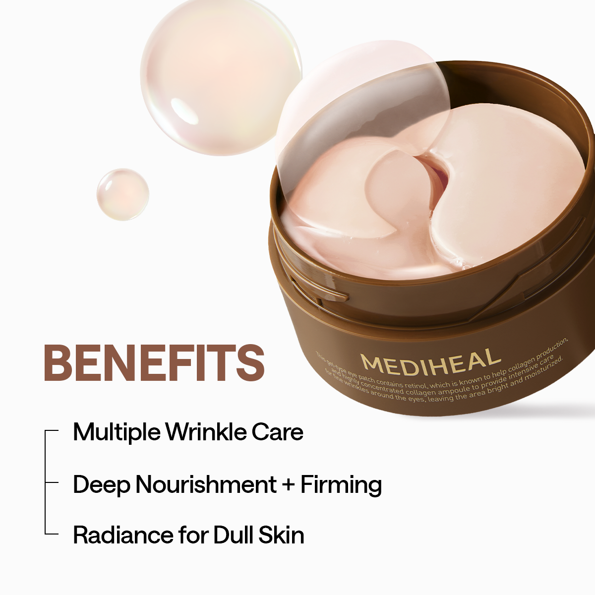MEDIHEAL Retinol Collagen Eye Ampoule Patch