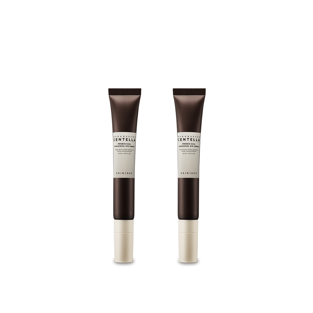 SKIN1004 Madagascar Centella Probio-Cica Bakuchiol Eye Cream Twin Pack (20ml*2)