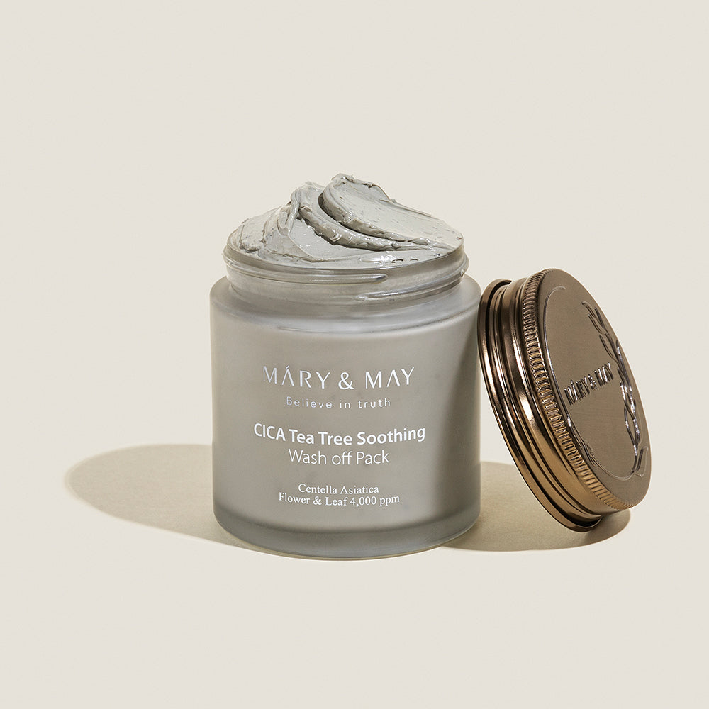 Mary&May Vegan CICA Tea Tree Soothing Wash off Pack 125g