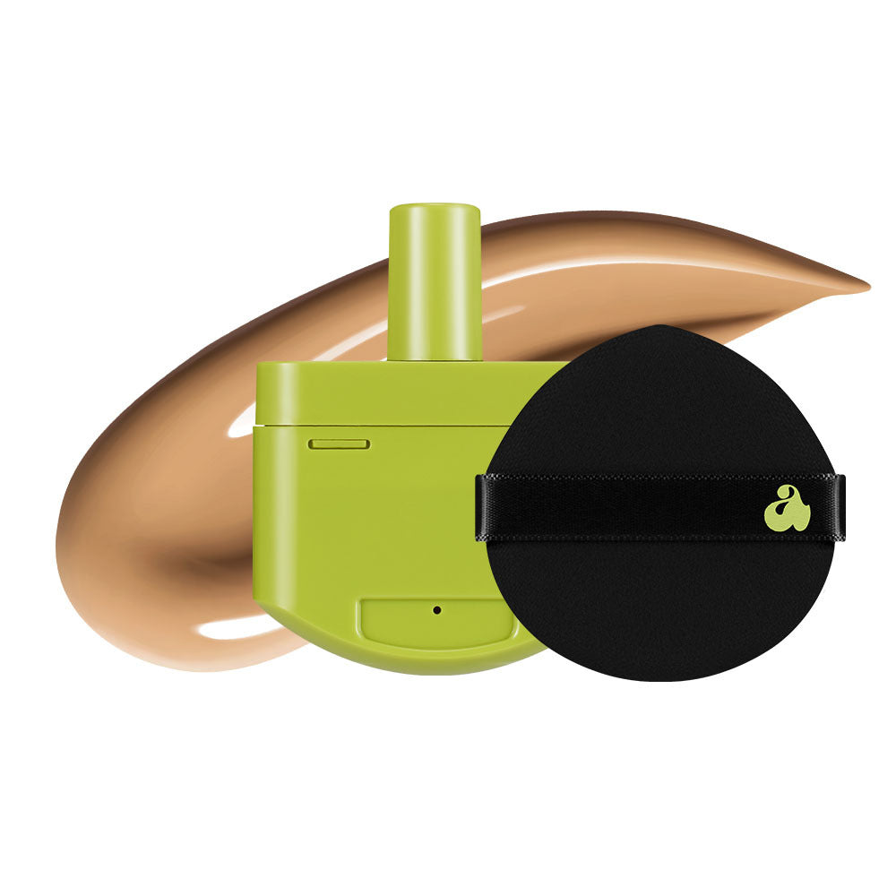 Satin Wear Healthy-Green Cushion RE-FEEL 23W Bisque (+ Puff)