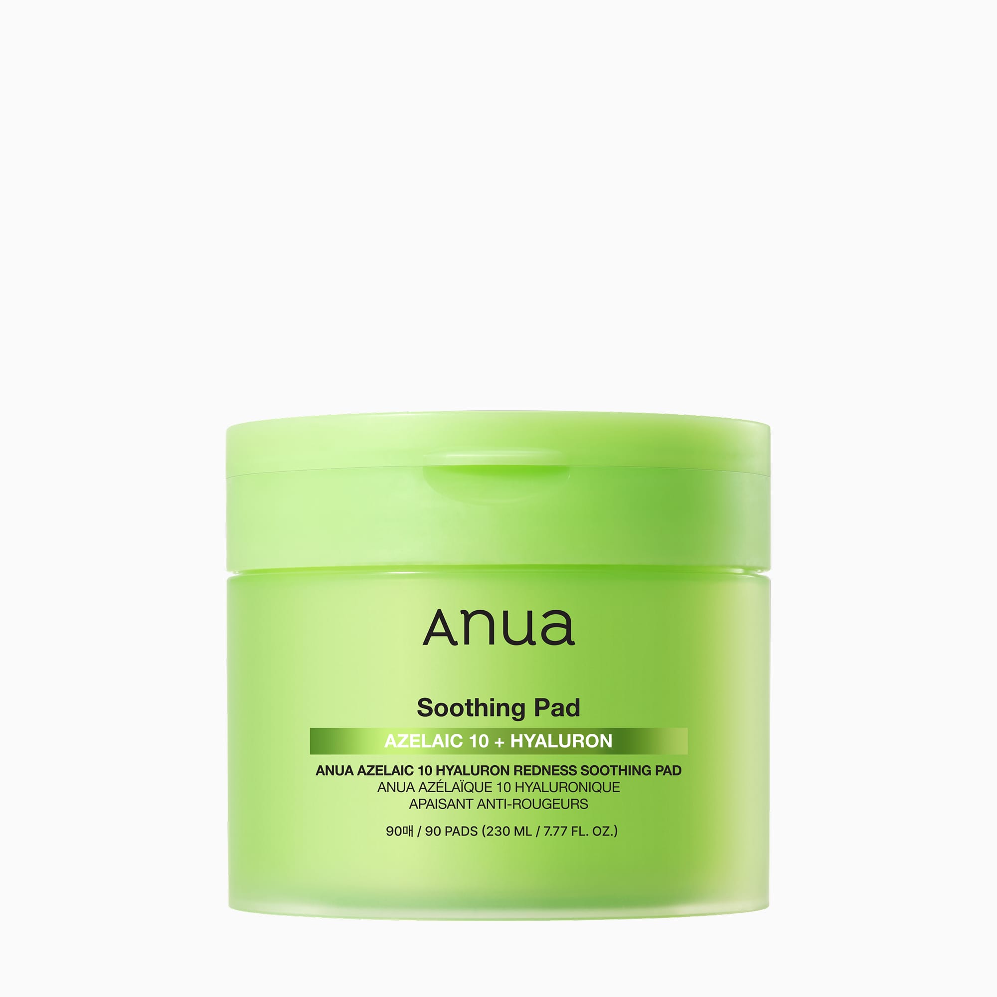 ANUA AZELAIC 10 HYALURON REDNESS SOOTHING PAD 230ml (90EA)