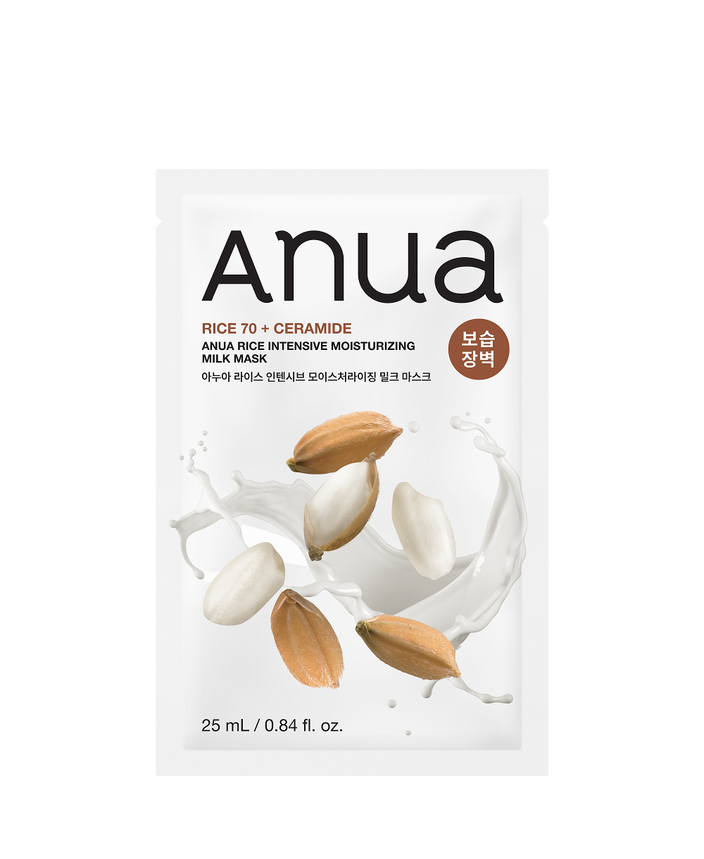 ANUA RICE 70 INTENSIVE MOISTURIZING MILK MASK (25ml (1PC))