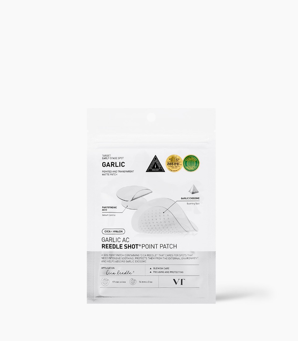 VT GARLIC AC REEDLE SHOT POINT PATCH (6ea(17mm)+ 3ea(14mm)*1매)