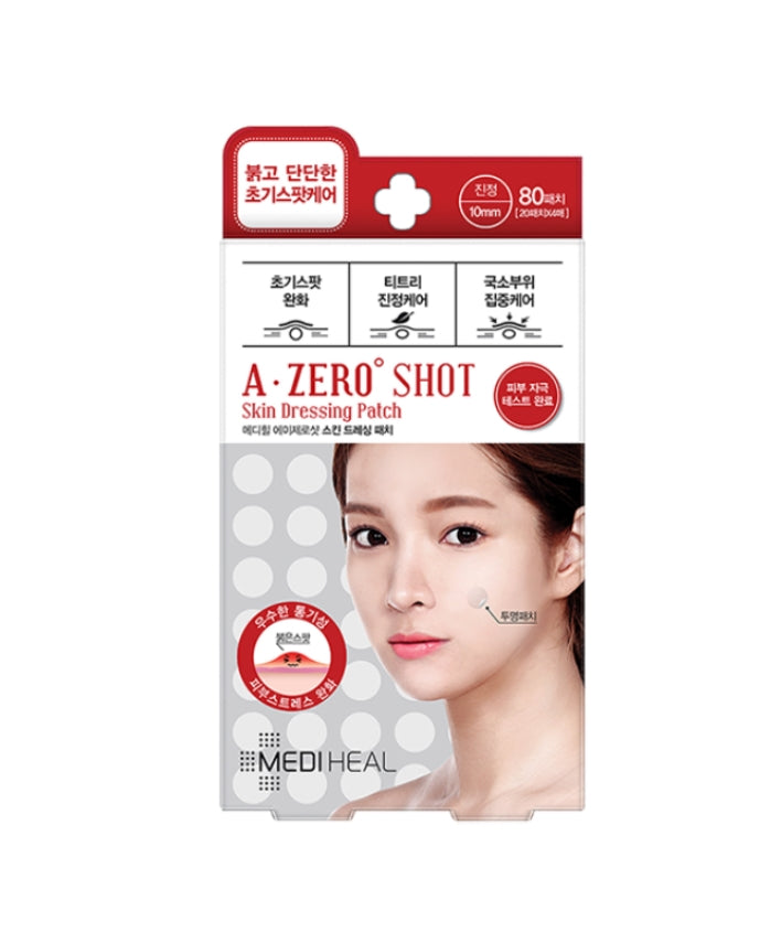 MEDIHEAL A-Zero Shot Skin Dressing Patch 4ea